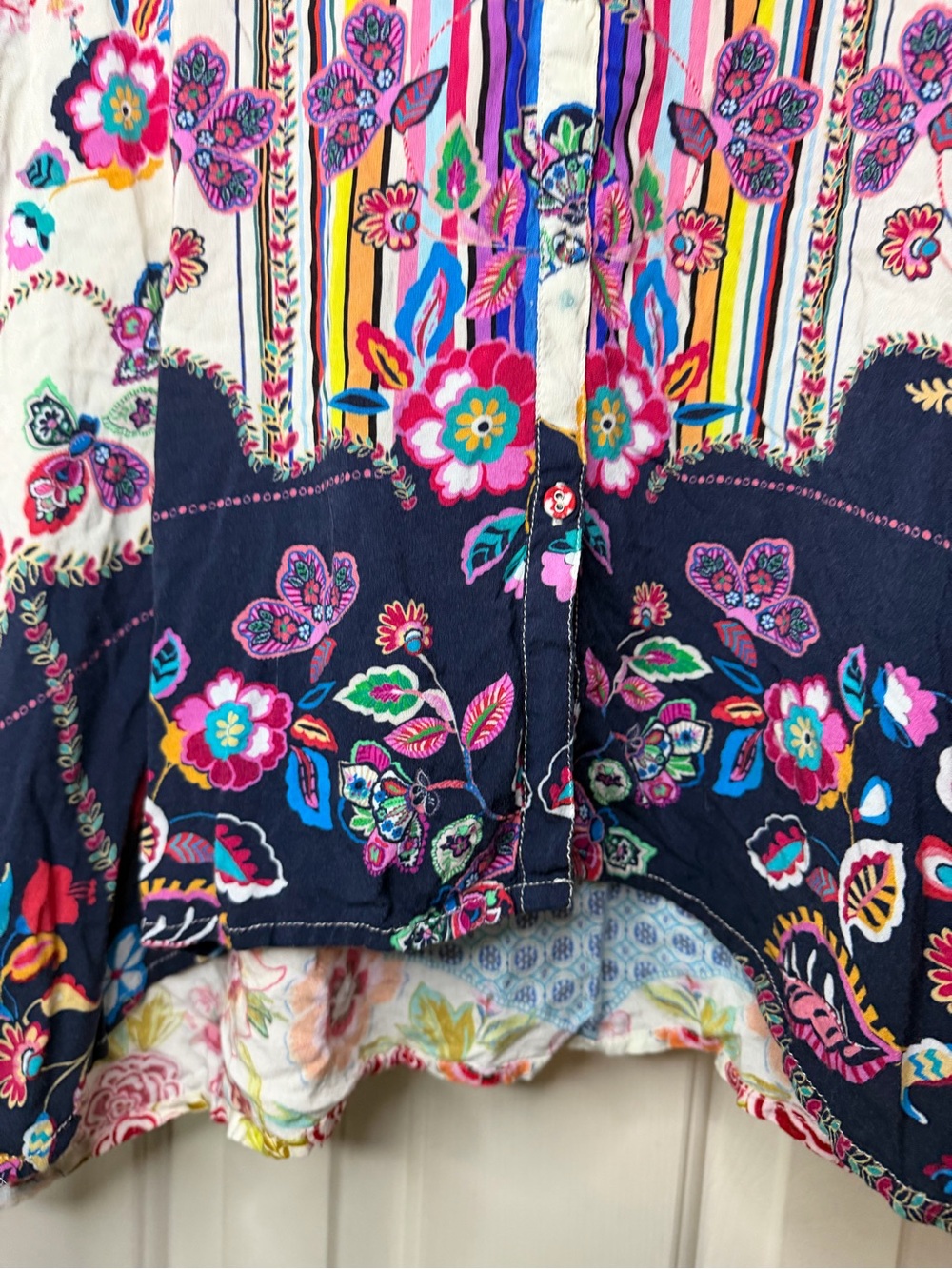 Johnny Was Patchwork Tunic - Picture 3 of 5